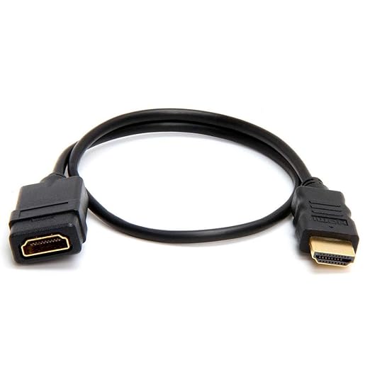 Cmple - HDMI Extension Cable 15 ft Male to Female HDMI Adapter Cord 4K@60Hz 2150p 1080p 3D Audio/Video Extender Compatible with Laptop, Gaming PC, HDTV