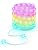 33ft Star String Lights, RGB Color Changing Fairy Twinkle Lights