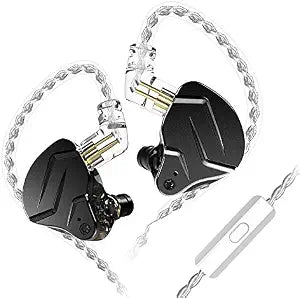 KZ ZSN PRO X IEM Earphones Dual Driver in Ear Monitor 1BA 1DD Wired Earphones HiFi Gaming Earbuds for Phone Computer Tablet