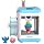 3D Printer for Kids and Beginners,Geeetech Mini 3D Printers with Auto Leveling,High Speed and Fully Open Source,Fully Assembled Direct Drive Extruder,for Home and School,Print Area 3.94×4.33×3.94 in