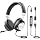 Wantek USB Headset with Microphone for PC, On-Ear Computer Laptop Headphones with Noise Cancelling Mic, Mute, Volume Control for Work, Teams, Zoom, Online Meetings, Home Office (USB+USB-C+3.5mm)