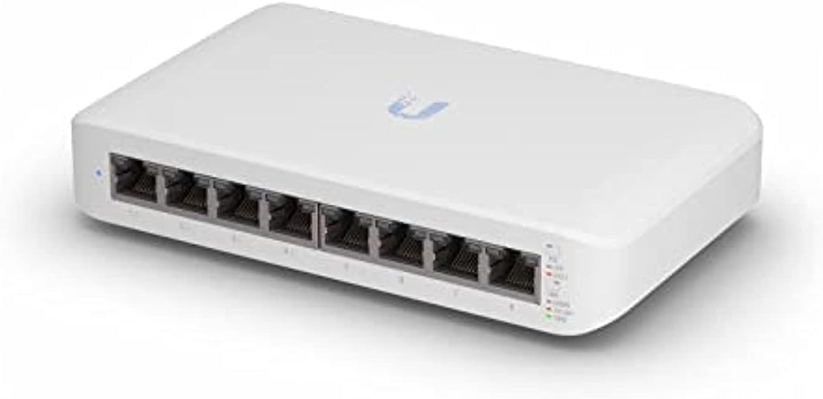 Ubiquiti UniFi Switch Lite 8 PoE |(USW-Lite-8-PoE) 8-Port Gigabit Switch with 4 PoE+ 802.3at Ports (2-Pack)