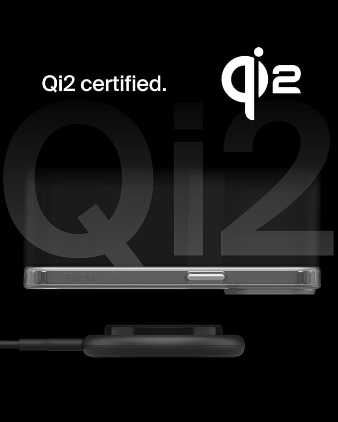 Belkin Qi2 15W Magnetic Wireless Charger with Power Supply