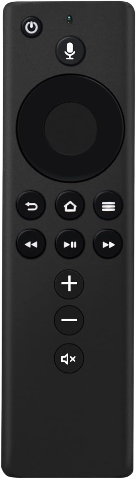 Replacement Voice Remote Control L5B83H with Power and Volume Control fit for Amazon-TV-Cube, Amazon-TV-Stick, Amazon-Stick-4K, and Amazon-TVs