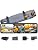 3 Channel Mirror Dash Cam with Front 4K, in-Cabin & Rear 1080P Cameras, Enhanced Night Vision, G-Sensor & Parking Monitor, 64GB Card Included, Triple Rear View Mirror Camera for Cars & Trucks