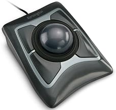 Kensington Expert Trackball Mouse (K64325), Black Silver, 5"W x 5-3/4"D x 2-1/2"H - Image 1