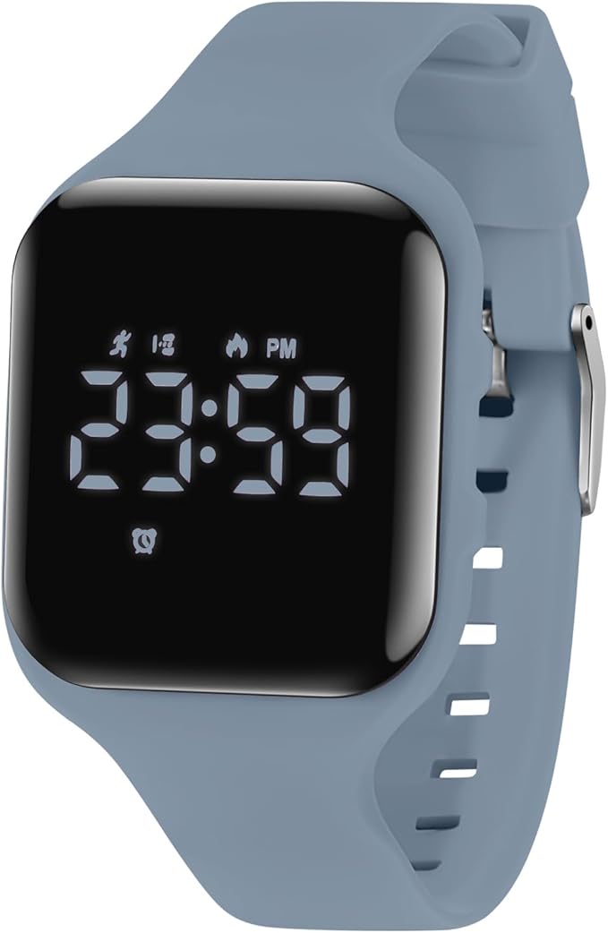 Kids Watches for Girls Boys Digital Sport Watch with Step Counter Pedometer Vibration Alarm Clock, No App Waterproof Fitness Tracker Kids Watch Boys Girls Teens Students Ages 5-16