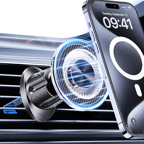 MagSafe Car Mount — Strong 22-Magnet Vent Holder - Image 2