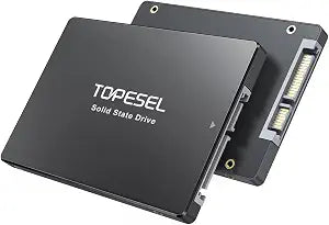 TOPESEL 1TB SATA III 2.5" Internal Solid State Drive 3D NAND TLC Flash 2.5" SSD for Laptop & Desktop PC Upgrade