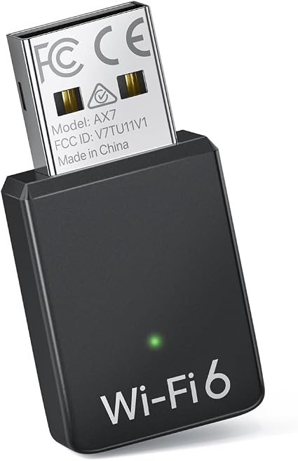 BrosTrend AX900 Mini USB WiFi 6 Linux Compatible WiFi Adapter, Dual Band