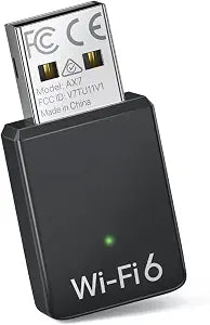 BrosTrend AX900 Mini USB WiFi 6 Linux Compatible WiFi Adapter, Dual Band
