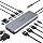 MOKiN 14 in 1 USB-C Docking Station - Dual Monitor Laptop Dock with 2 HDMI, VGA, 5 USB, SD/TF for Dell/Surface/HP/Lenovo Laptops