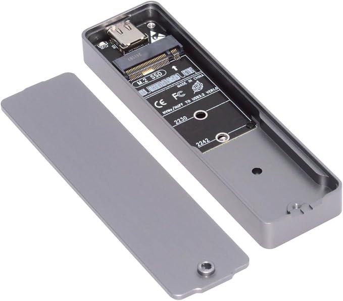 CY Enclosure 20Gbps Type-C USB3.2 USB4 to NVME M-Key M.2 NGFF SATA SSD PCBA 2280/2242/2230mm Adapter RTL9220 Chipset