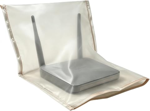 WiFi Router Cover, WiFi RF Blocking Wireless, Blocks 5G Protective Cover 13.7 x 15.7