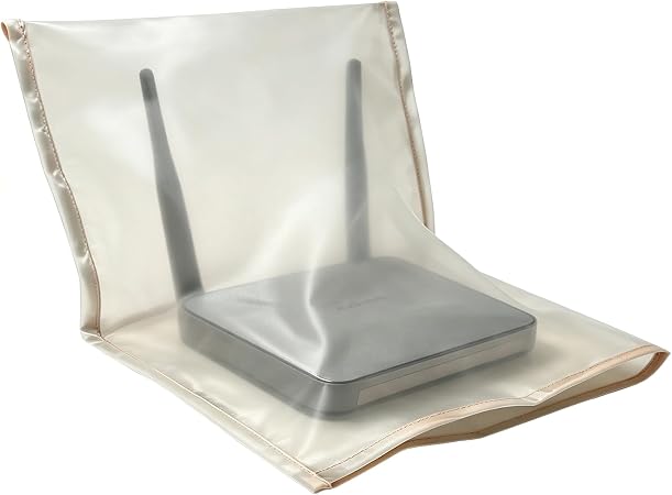 WiFi Router Cover, WiFi RF Blocking Wireless, Blocks 5G Protective Cover 13.7 x 15.7