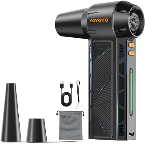 Compressed Air Duster 300000RPM Powerful Electric Air Duster Rechargeable