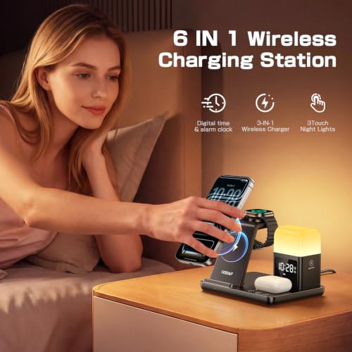 6 in 1 Wireless Charging Station for Multiple Device | Wireless Charge - Image 3
