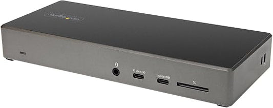 StarTech USB-C Triple 4K Dock with 100W PD, DP 1.4 DSC, 6-Port 10Gbps, GbE - Image 1