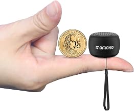 Mini Bluetooth Speaker, Tiny Gifts with TWS Pairing, Small Bluetooth Speaker for Outdoor and Indoor, Built-in Mic(Black) - Image 1