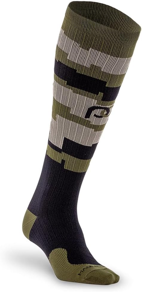 PRO Compression Running Marathon Socks - Calf-Length Travel and Sports Compression Socks for Foot and Ankle Support, Unisex