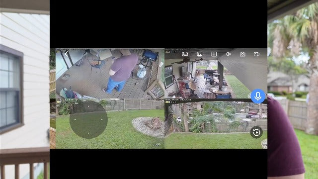 Solar Dual-Lens 6‑Pack Wireless Outdoor Security Camera System