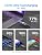 SOOPII 240W USB C to USB C Cable[4ft 2-Pack],Fast Charging USB C Cable with LED Display for Galaxy S23+/S23Ultra/S22Ultra,MacBook Pro,lPhone16/15/15Pro/15ProMax,etc,Transparent Shell,(Black)
