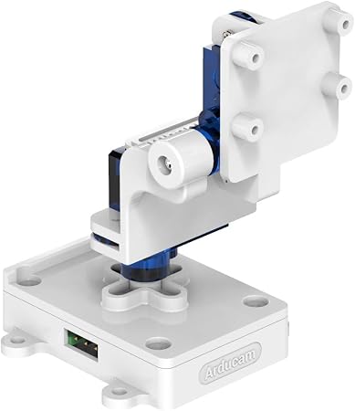 Arducam Upgraded Camera Pan Tilt Platform Compatible with Raspberry Pi Camera Module 3/V1/V2, Nvidia Jetson Board