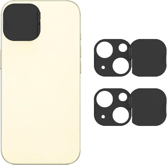 Camera Lens Cover Compatible for iPhone 15 / Phone 15 Plus,Camera Lens Protector to Protect Privacy and Security,Strong Adhesive -2 Pack