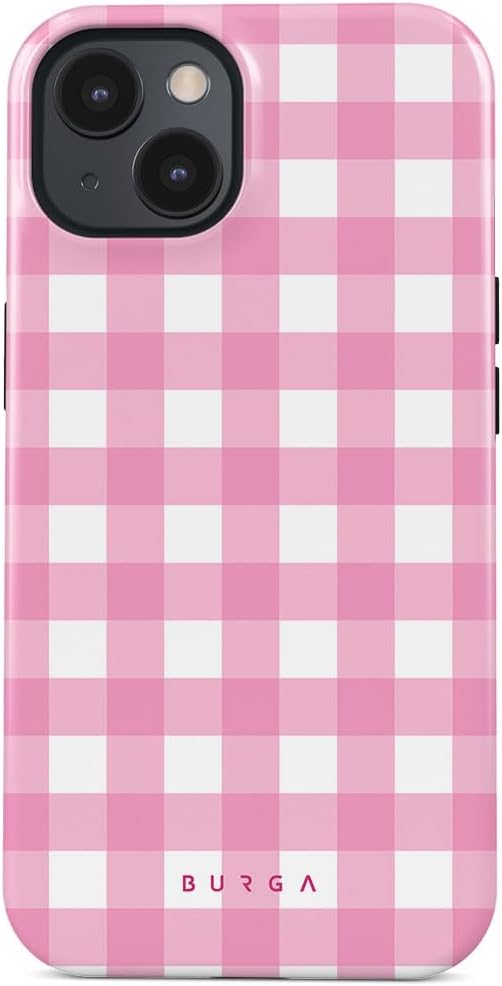 BURGA Phone Case for iPhone 14 - Cute, Trendy, Aesthetic, Pattern Phone Cover, Hard Shell Protection - fits Apple iPhone 14 Case for Women and Men