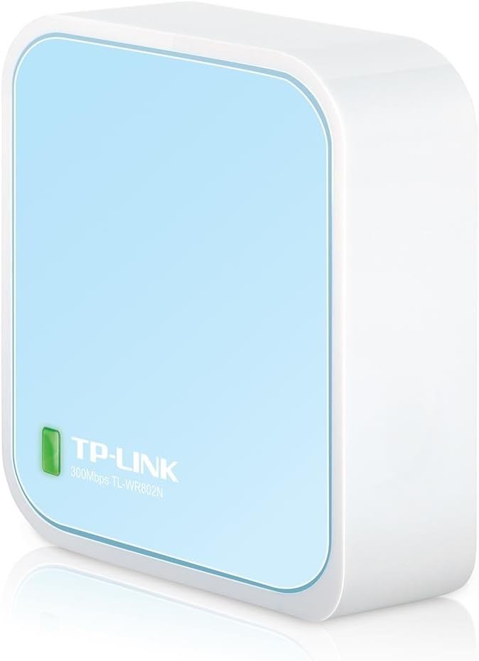 TP-Link N300 Wireless Portable Nano Travel Router, TL-WR802N