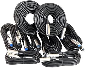 Your Cable Store XLR/Mic Cable Kit Two 50 ft, Two 15 ft and Four 25 Foot XLR Patch Cables - Image 1