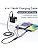 6 in 1 Multi Charging Cable 3Pack-6FT Multi USB Cable 3A Multi Charger Cable Braided Multiple Phone Charger Cable Universal USB A/C Charging Cord with 2*IP/Type C/Micro USB Port for Cell Phone/Tablets
