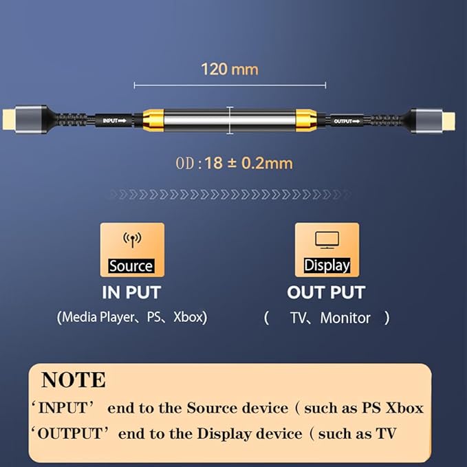 4K HDMI Cable 75 Ft with Built-in Signal Booster | HDMI 2.0 High Speed Unidirectional Cables 4K@60Hz 2K 1080P 3D ARC Ethernet Cord | for UHD TV Monitor Laptop Xbox PS4 (22.8m)