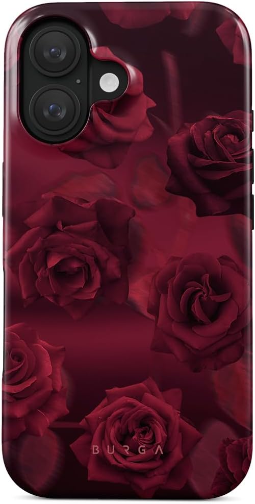 BURGA Phone Case for iPhone 16 - Cute, Trendy, Aesthetic, Pattern Phone Cover, Hard Shell Protection - fits Apple iPhone 16 Case for Women and Men