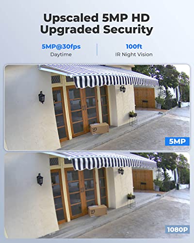 REOLINK 5MP PoE Security Camera RLC-510A, 100ft IR N | Smart Home - Image 4