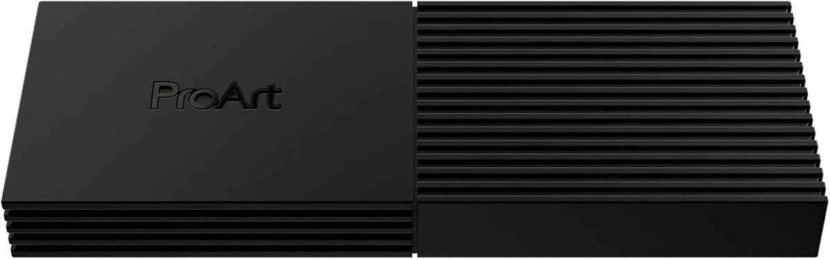 ASUS ProArt PA40SU SSD Enclosure - USB4 40 Gbps, USB-C, Tool Free Installation, NVMe SSD Support, Smart Cooling, Ultraslim, Compatible with Windows 11 and macOS, 1 Year Warranty