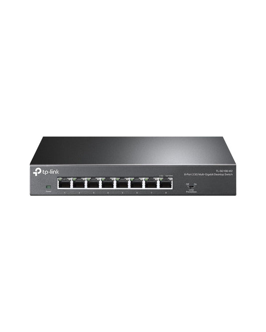 TP-Link TL-SG108-M2, 8 Port Multi-Gigabit Unmanaged Ethernet Switch