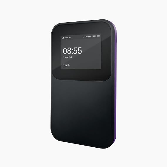 New TravlFi JourneyGo 5G RV Wi-Fi Hotspot | Pay As You Go and No Contracts | RV Internet with Multiple Networks | Portable Internet for Travel, Motorhomes and Campers