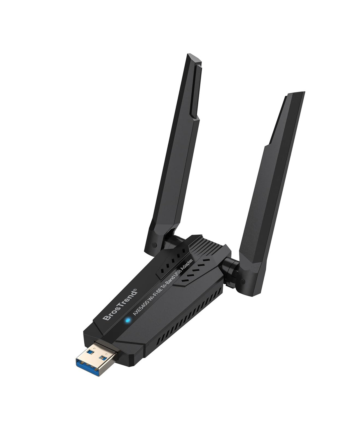 BrosTrend AXE5400 Tri-Band Linux WiFi Adapter for PC, Raspberry Pi, Odroid