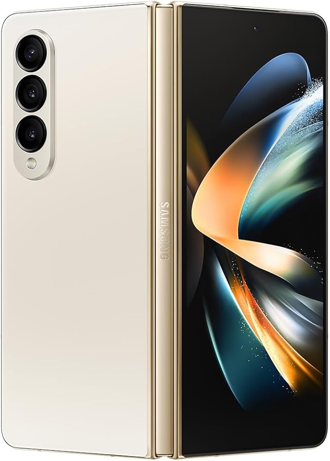 Samsung Galaxy Z Fold 4 5G US Version, 512GB, Beige - Unlocked (Renewed)