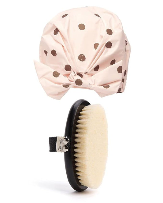 Kitsch Luxury Shower Cap for Women & Exfoliating Body Scrubber with Discount