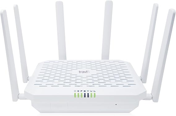 TravlFi XTR Pro 5G Router | RV Internet with Multiple Networks, Pay As You Go and No Contracts | Internet for Motorhomes and Camper Trailers