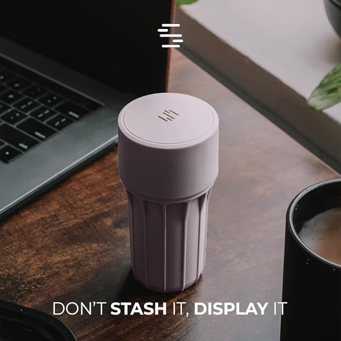 Staze Preserve Vacuum Sealed Storage Jars (148ml) | Food Storage Container with Protection - (SHROOM)
