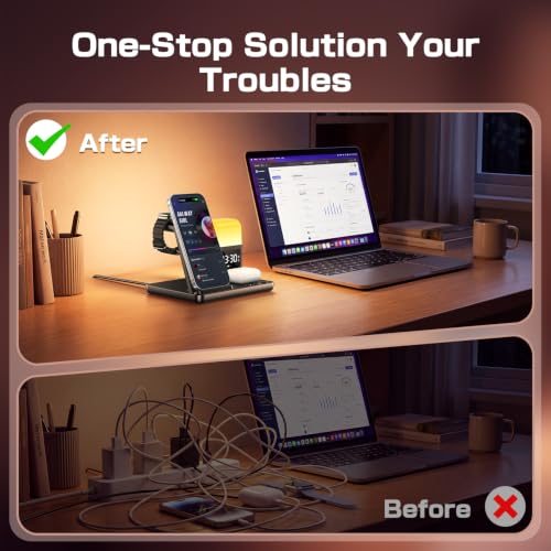 6 in 1 Wireless Charging Station for Multiple Device | Wireless Charge - Image 7