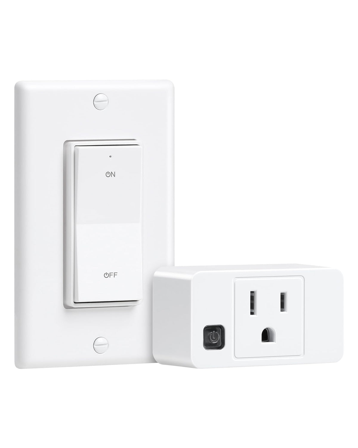 Wireless Remote Control Outlet with Decorator Rocker | Charging & Powe - Image 2