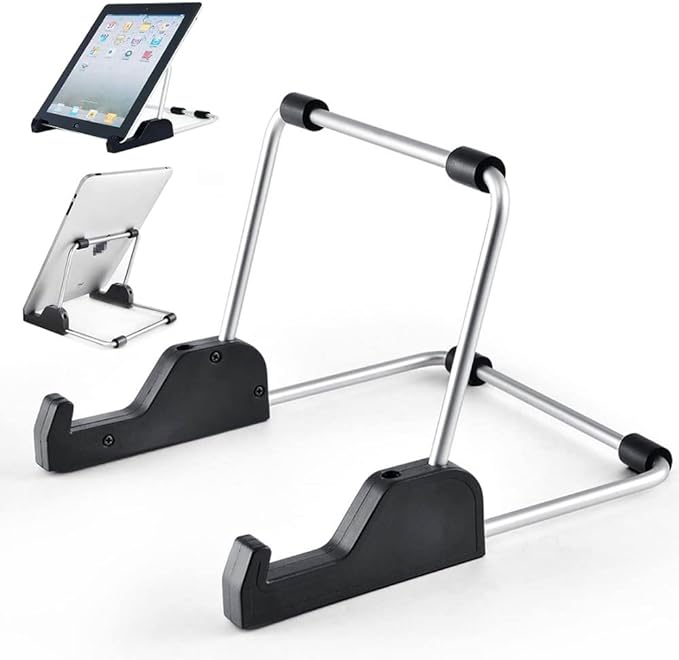 Kinizuxi Adjustable Tablet Holder Stand, Aluminum Desk Stand Holder