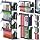 Kytok Video Game Disc Rack Tower Video Game Storage Universal for PS5/PS4/ XBOX One/Series/Nintendo Switch Game, Game Organizer Shelf Display Stand for Wall Mount/Desk/Floor with Controller Holder