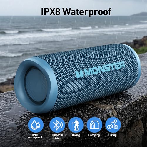 Monster S620 Bluetooth Speaker, Wireless Portable Ou | Audio Accessori - Image 5