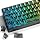 XVX Black PCB-Vision Shine Through Keycaps, Backlit Custom Keycap Set with OEM Profile, Side Printed Keyboard Key caps Suitable for 60% 65% 75% 80% 96%100% MX Switches Mechanical Keyboard