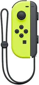 Genuine Nintendo Switch Joy Con Wireless Controller Neon Yellow (Left)